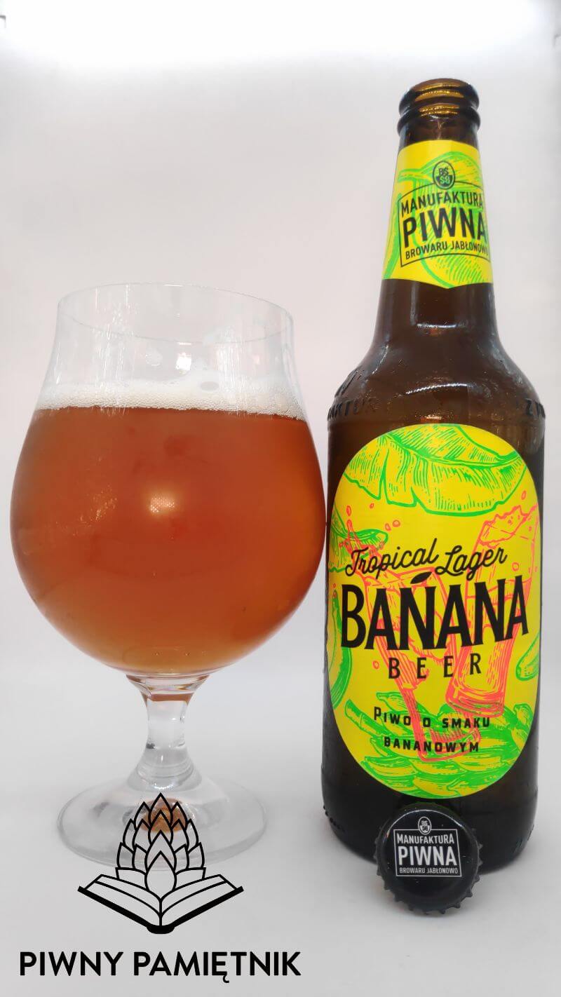 Banana Beer z Manufaktury Piwnej Browaru Jabłonowo