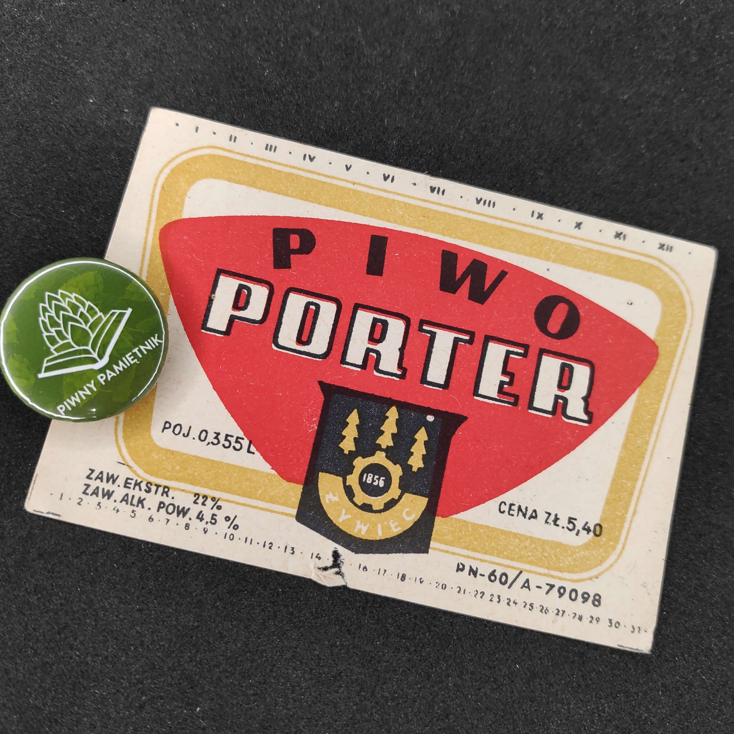 Zabytkowe Etykiety Polskich Piw #0012: Browar Żywiec #012