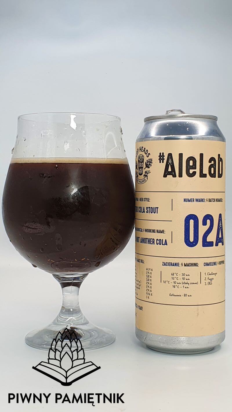 AleLab 02A Nitro Cola Stout [Nazwa Robocza: It’s Not Another Cola] z Browaru AleBrowar