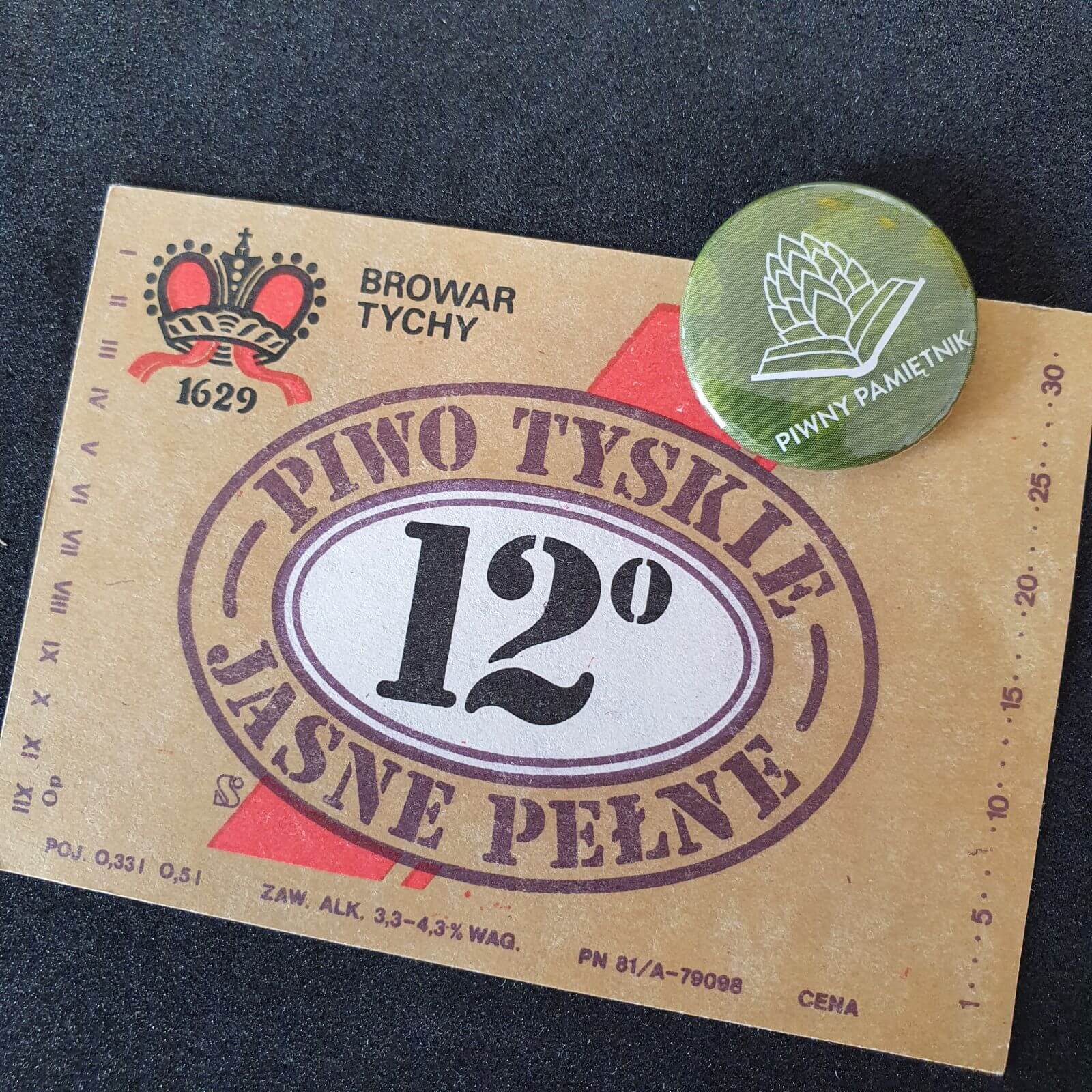 Zabytkowe Etykiety Polskich Piw #0045: Browar Książęcy w Tychach #007