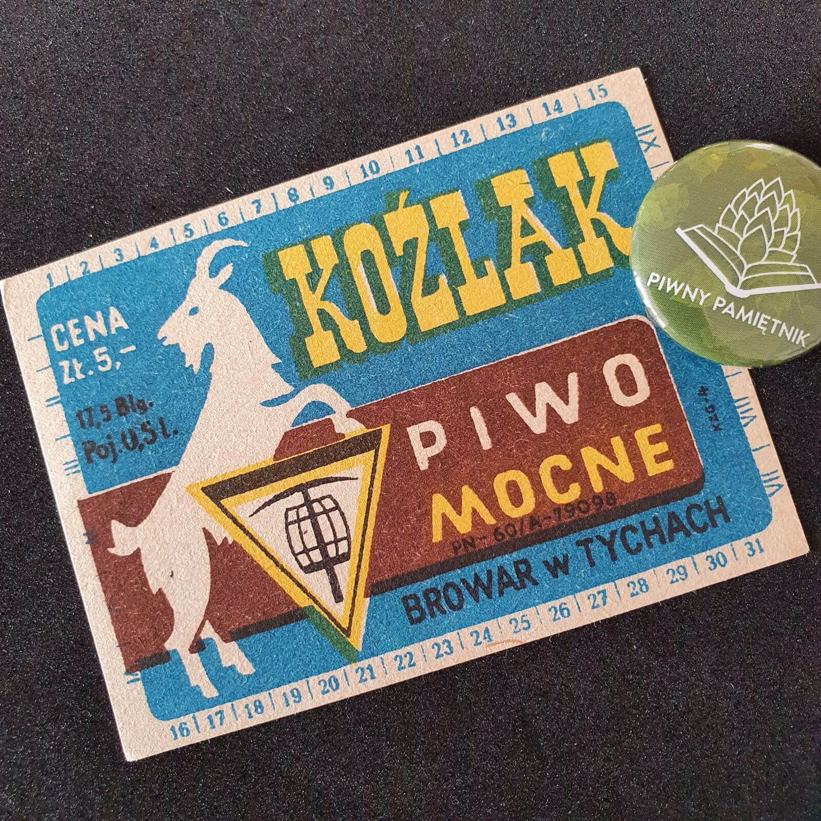 Zabytkowe Etykiety Polskich Piw #0061: Browar Książęcy w Tychach #022