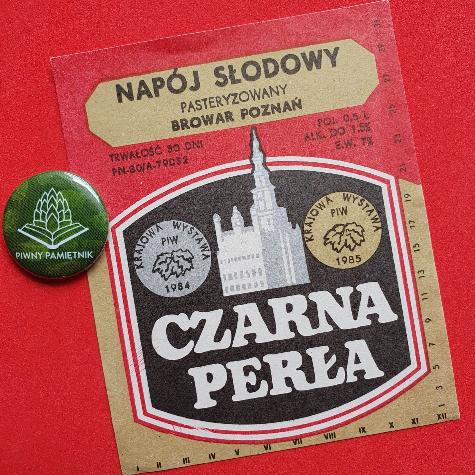 Zabytkowe Etykiety Polskich Piw #0069: Browar Poznań #004