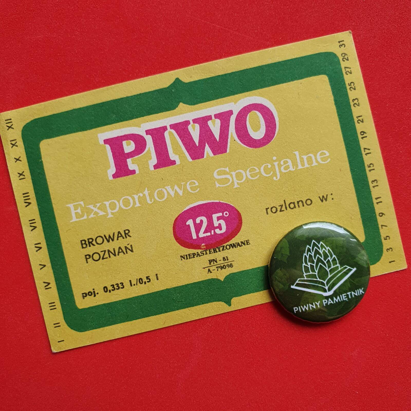 Zabytkowe Etykiety Polskich Piw #0070: Browar Poznań #005