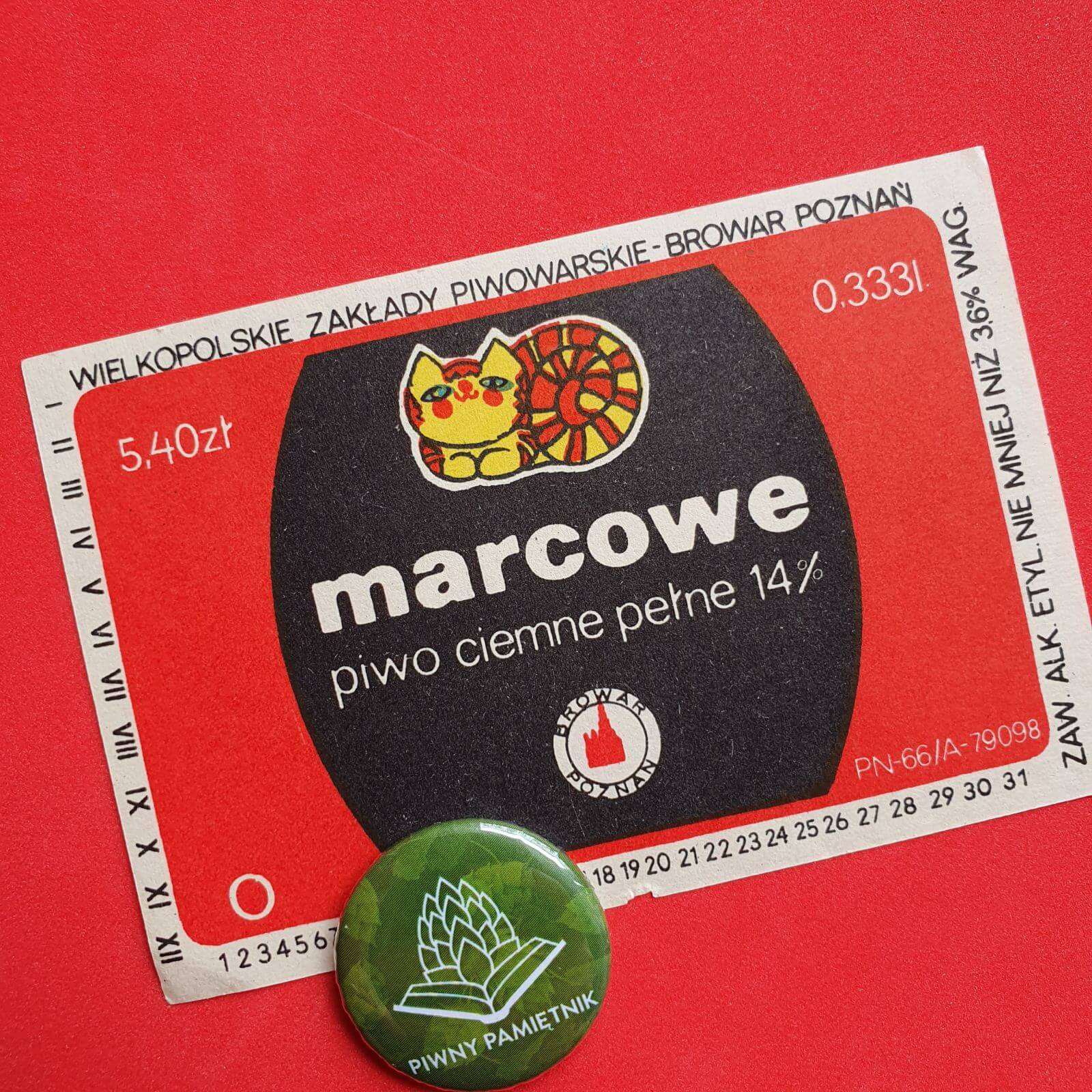 Zabytkowe Etykiety Polskich Piw #0077: Browar Poznań #012