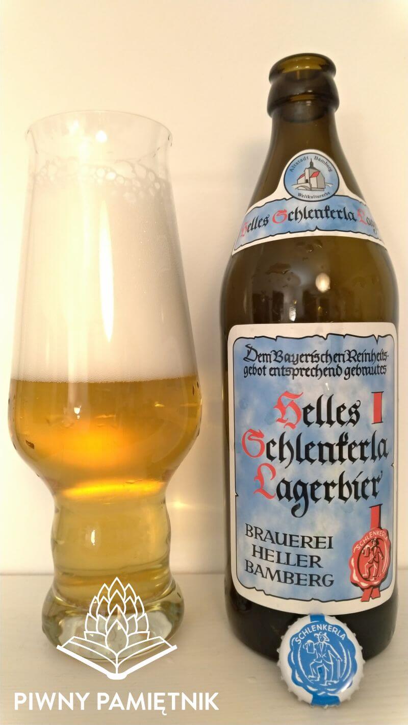 Aecht Schlenkerla Helles Lagerbier z Browaru Heller-Bräu Trum (Bamberg – Bawaria – Niemcy)