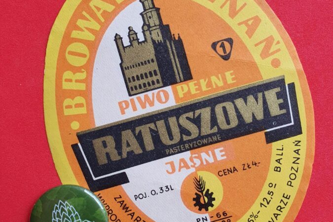 Zabytkowe Etykiety Polskich Piw #0078: Browar Poznań #013