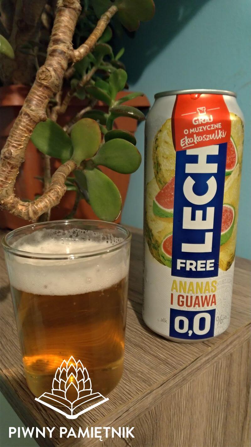 Lech Free Ananas i Guawa 0,0% z Kompani Piwowarskiej