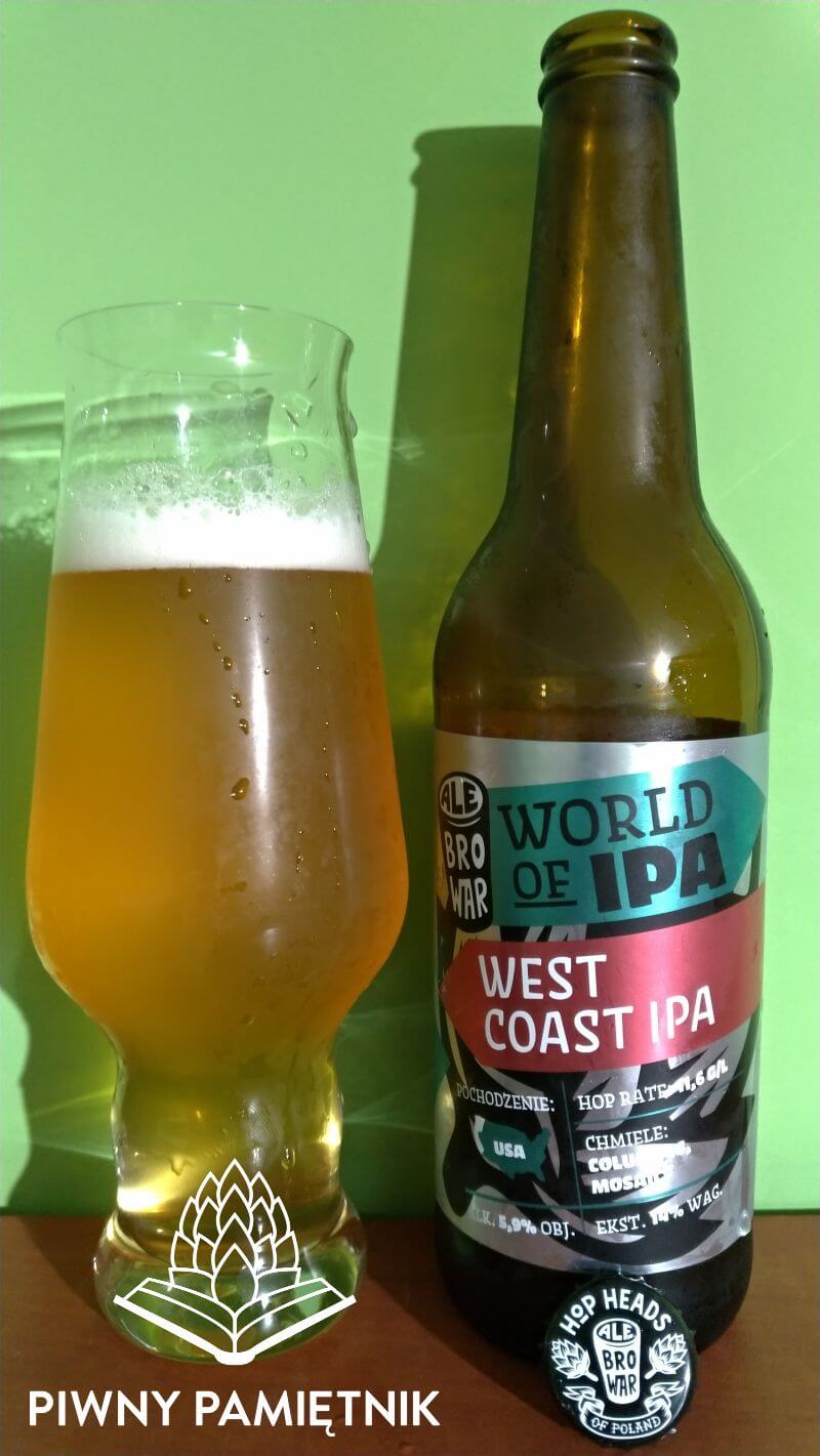 World of IPA: West Coast IPA z Browaru AleBrowar