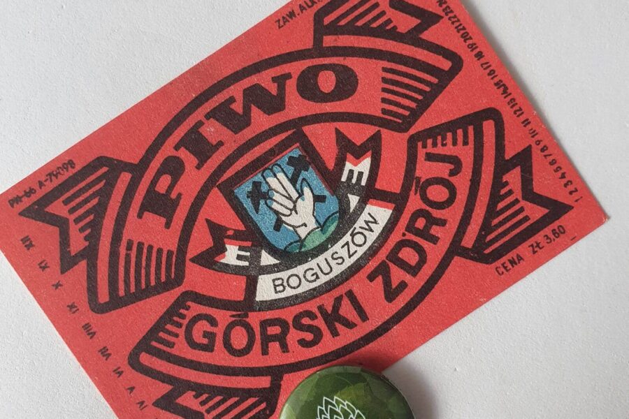 Zabytkowe Etykiety Polskich Piw #0092: Browar Boguszów #002