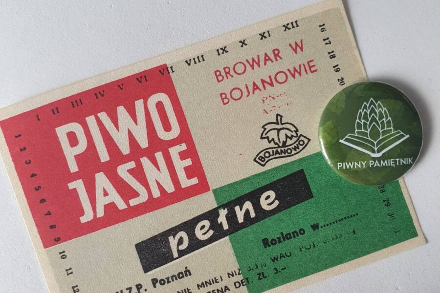 Zabytkowe Etykiety Polskich Piw #0095: Browar Bojanowo #003
