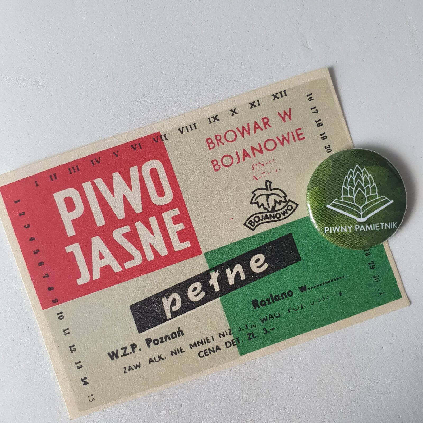 Zabytkowe Etykiety Polskich Piw #0095: Browar Bojanowo #003