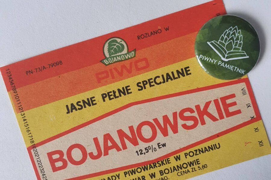 Zabytkowe Etykiety Polskich Piw #0096: Browar Bojanowo #004