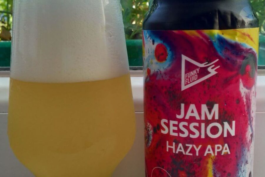 Jam Session Hazy APA z Browaru Funky Fluid