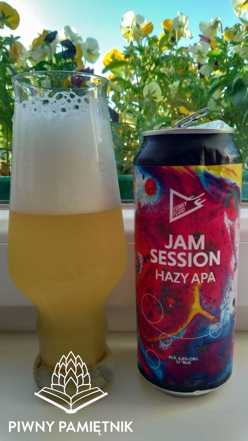 Jam Session Hazy APA z Browaru Funky Fluid