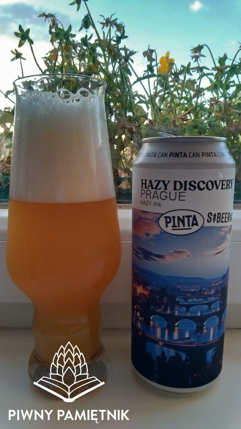 Hazy Discovery Prague z kooperacji Browaru Pinta i Sibeeria Brewery – PowerBrew (Praga – Czechy)