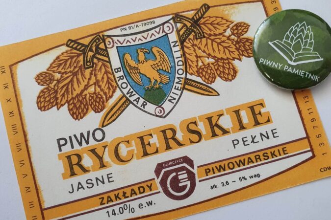 Zabytkowe Etykiety Polskich Piw #0107: Browar Niemodlin #001