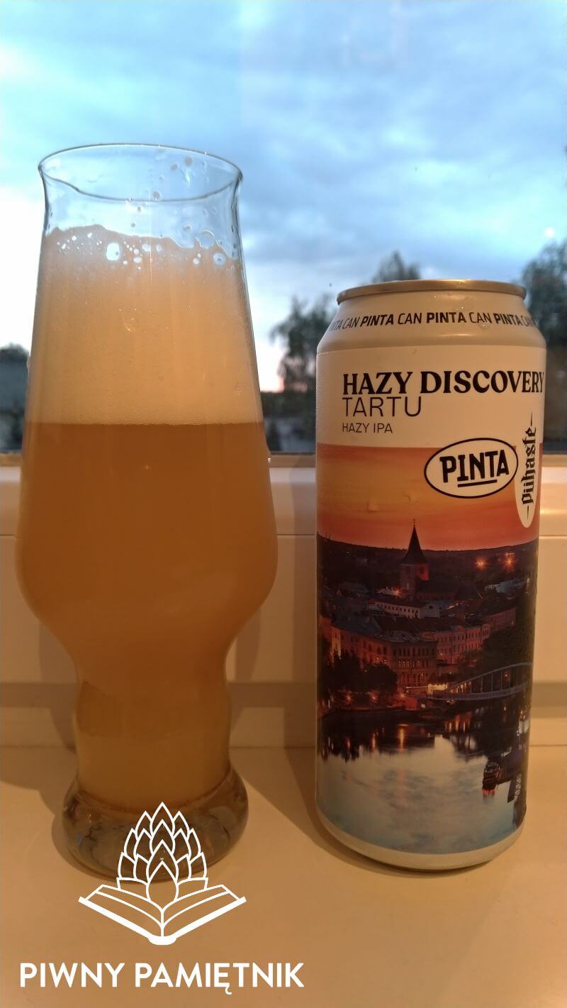 Hazy Discovery Tartu kooperacji z Browaru Pinta i Browaru Pühaste Brewery (Tartu – Estonia)