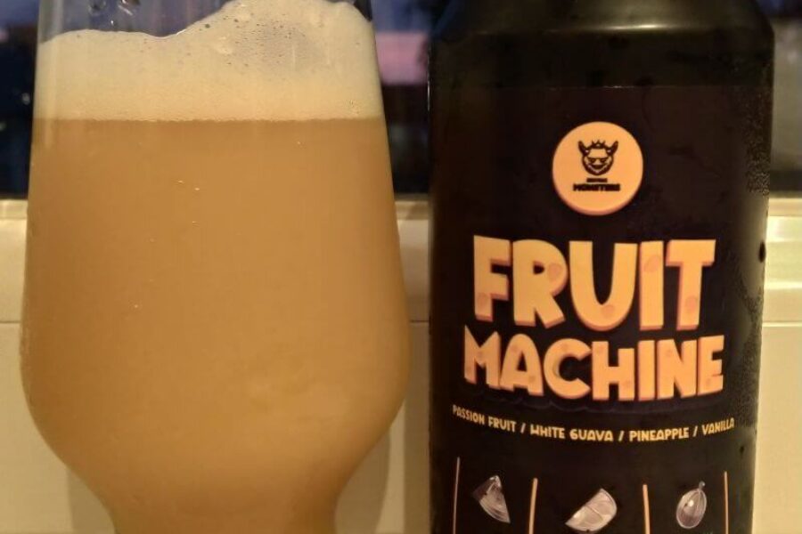 Fruit Machine: Passion Fruit & White Guava & Pineapple & Vanilla z Browaru Monsters
