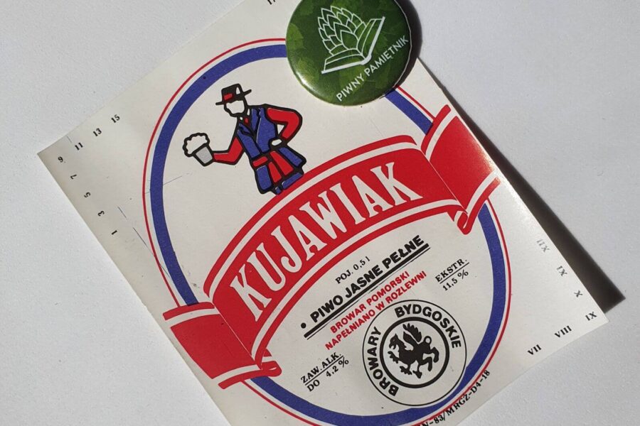 Zabytkowe Etykiety Polskich Piw #0109: Browar Pomorski #001