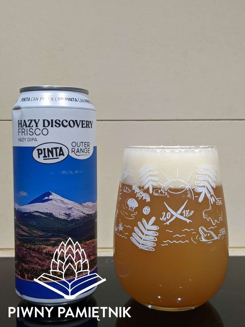 Hazy Discovery Frisco z kooperacji Browaru Pinta i Browaru Outer Range Brewing Co. (Frisco – Colorado – USA)