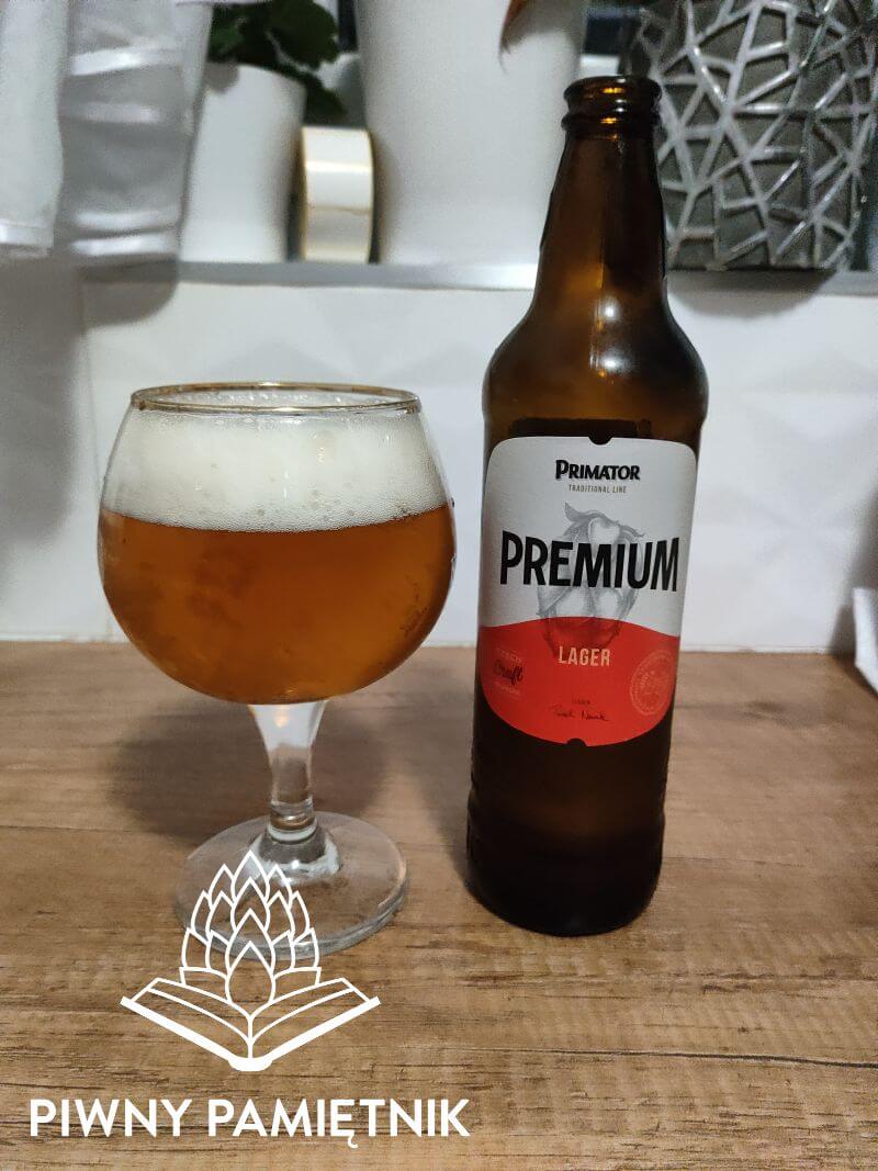 Primátor Premium Lager 12° z Browaru Pivovar Náchod (Náchod – Czechy)