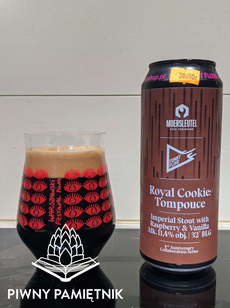 Royal Cookie: Tompouce z kooperacji Browaru Funky Fluid i Browaru Moersleutel Craft Brewery (Alkmaar – Holandia)