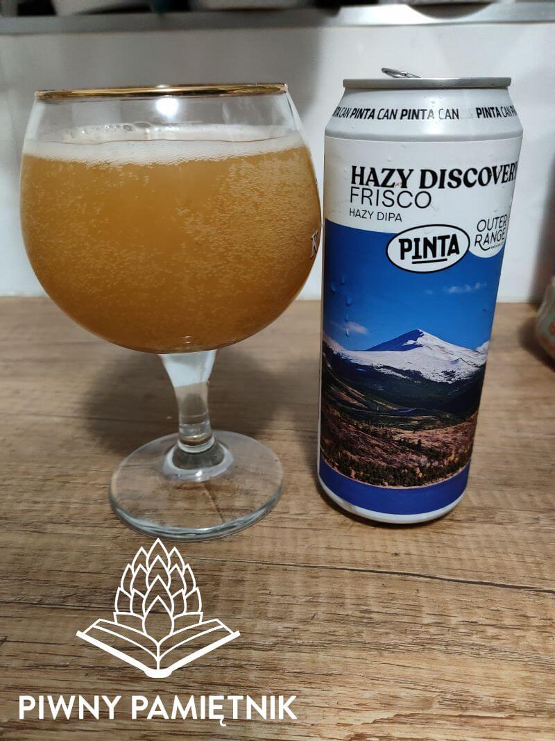 Hazy Discovery Frisco z kooperacji Browaru Pinta i Browaru Outer Range Brewing Co. (Frisco – Colorado – USA)