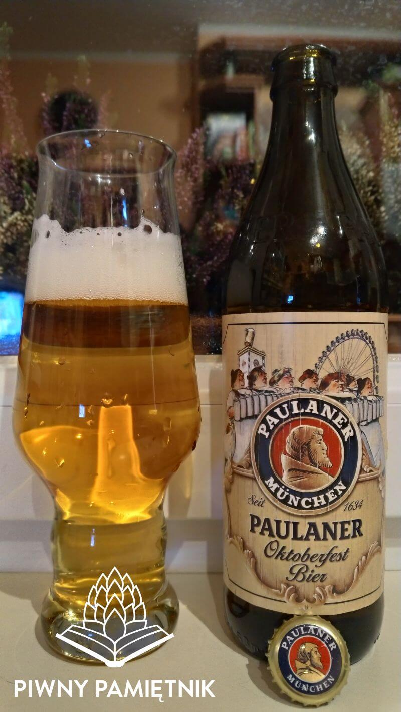 Paulaner Oktoberfest Bier z Browaru Paulaner Brauerei [Paulaner Brauerei Gruppe GmbH & Co. KGaA] (Monachium – Niemcy)
