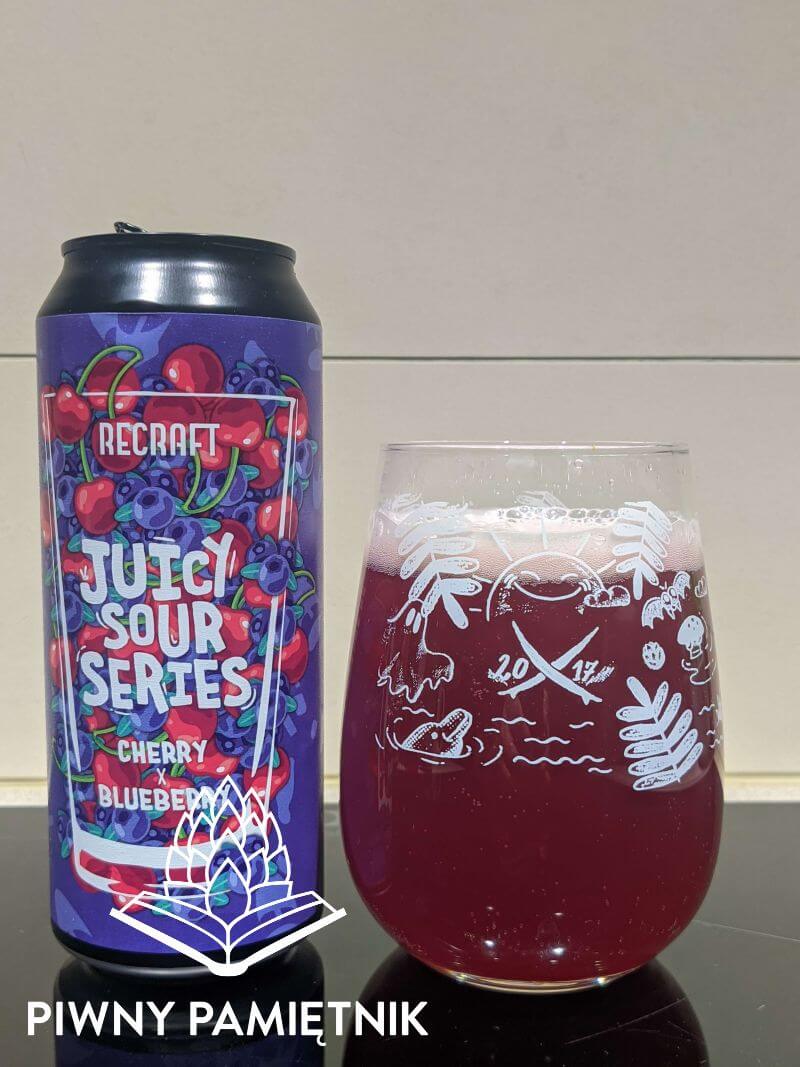 Juicy Sour Series: Cherry x Blueberry z Browaru ReCraft