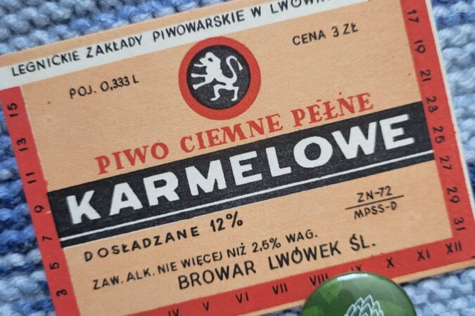 Zabytkowe Etykiety Polskich Piw #0175 Browar Lwówek Śląski #006