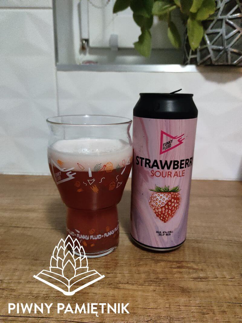 Strawberry Sour Ale z Browaru Funky Fluid