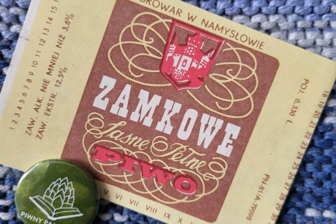 Zabytkowe Etykiety Polskich Piw #0190 Browar Namysłów #002