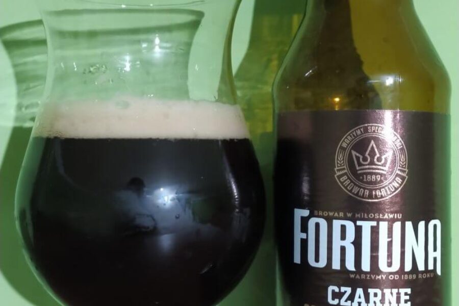 Fortuna Czarne Cold Brew Coffee z Browaru Fortuna