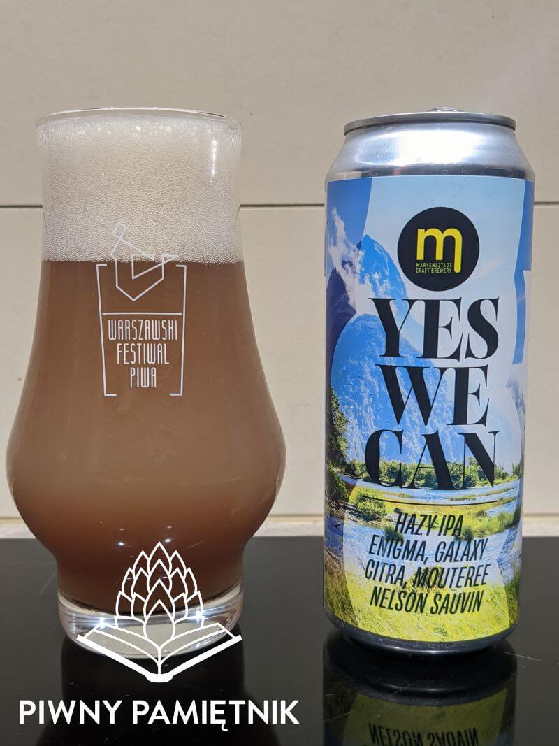 Yes We Can: Enigma, Galaxy, Citra, Mouteree, Nelson Sauvin z Browaru Maryensztadt