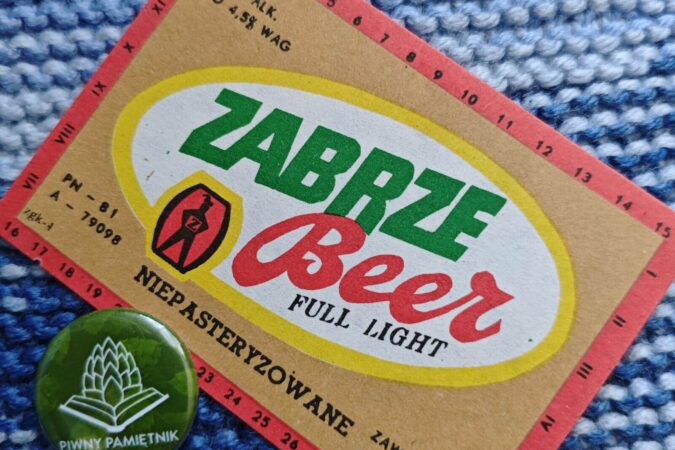 Zabytkowe Etykiety Polskich Piw #0253 Browar Zabrze #004